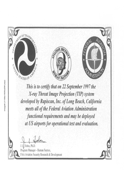 CofC FAA TIP Certification